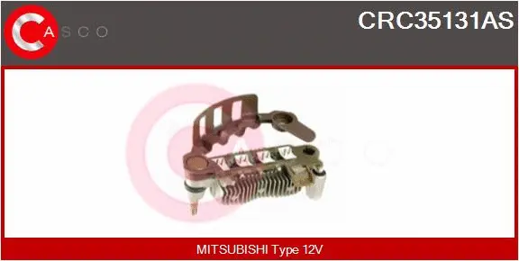 Rectifier, alternator (CRC35131AS)