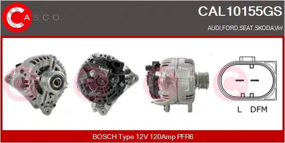 Alternator (CAL10155GS)