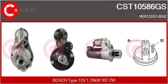 Starter (CST10586GS)