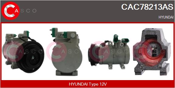 Compressor, air conditioning (CAC78213AS)