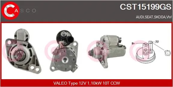 Starter (CST15199GS)