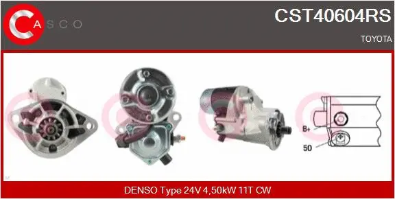 Starter (CST40604RS)