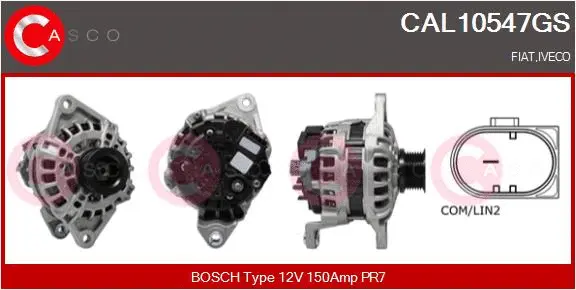 Alternator (CAL10547GS)