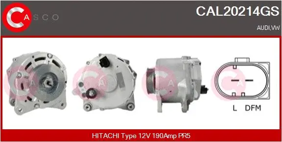 Alternator (CAL20214GS)