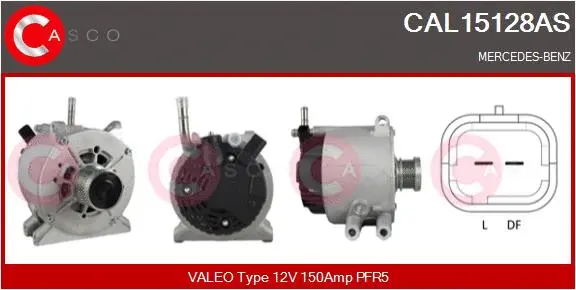 Alternator (CAL15128AS)