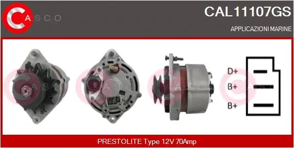 Alternator (CAL11107GS)