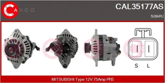 Alternator (CAL35177AS)