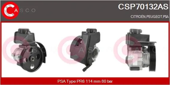 Hydraulic Pump, steering (CSP70132AS)