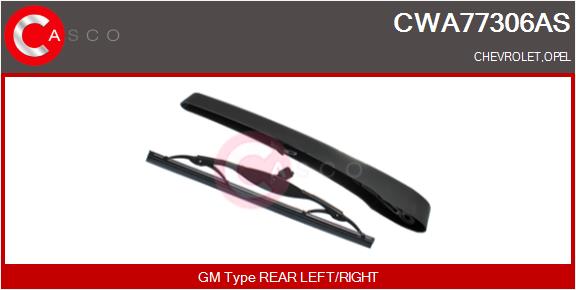 Wiper Arm, window cleaning (CWA77306AS)