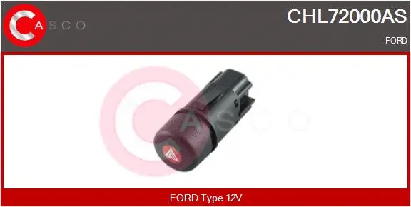 Hazard Warning Light Switch (CHL72000AS)