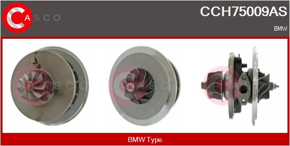 Core assembly, turbocharger (CCH75009AS)