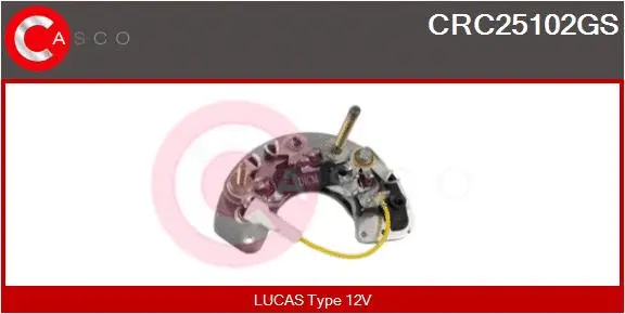 Rectifier, alternator (CRC25102GS)