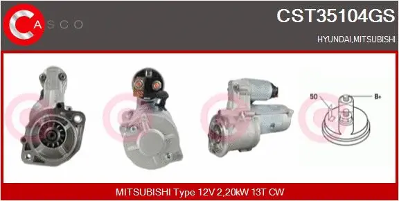 Starter (CST35104GS)