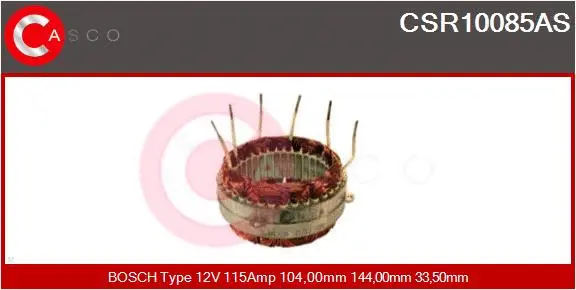 Stator, alternator (CSR10085AS)
