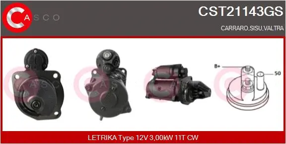 Starter (CST21143GS)