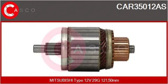 Armature, starter (CAR35012AS)