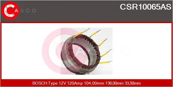 Stator, alternator (CSR10065AS)