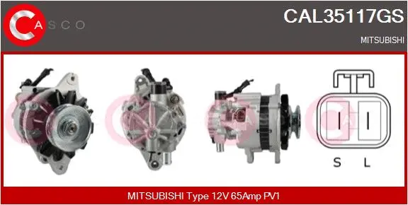 Alternator (CAL35117GS)