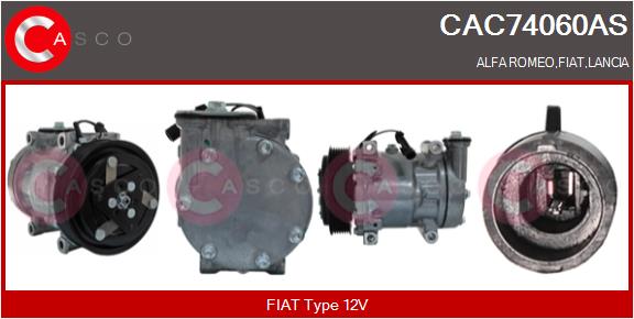 Compressor, air conditioning (CAC74060AS)