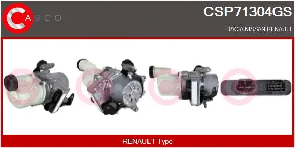Hydraulic Pump, steering (CSP71304GS)