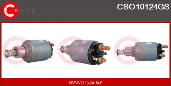 Solenoid Switch, starter (CSO10124GS)