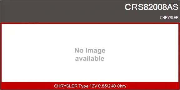 Resistor, interior blower (CRS82008AS)