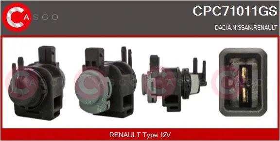 Pressure Converter, exhaust control (CPC71011GS)