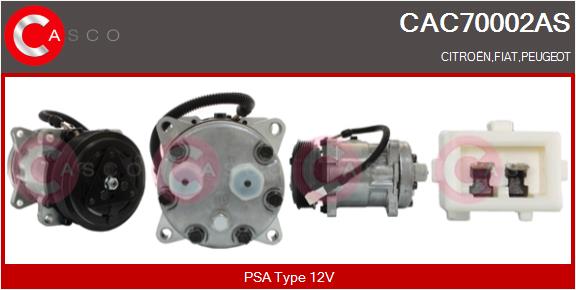 Compressor, air conditioning (CAC70002AS)