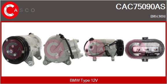 Compressor, air conditioning (CAC75090AS)