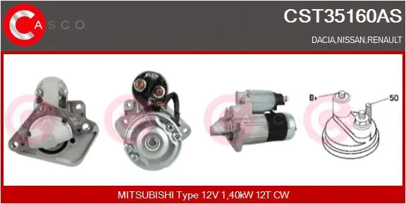 Starter (CST35160AS)