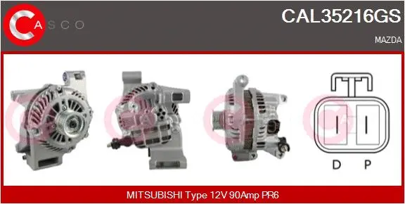 Alternator (CAL35216GS)