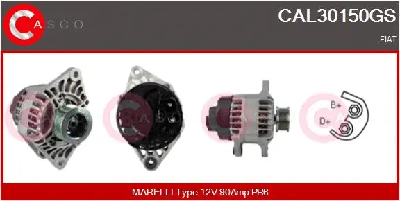 Alternator (CAL30150GS)