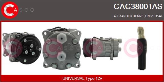 Compressor, air conditioning (CAC38001AS)