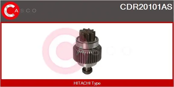 Pinion, starter (CDR20101AS)