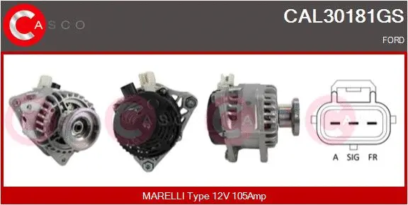 Alternator (CAL30181GS)