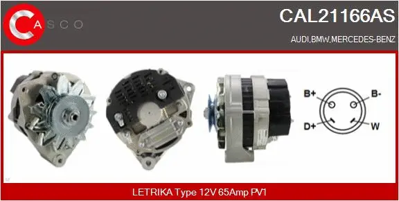 Alternator (CAL21166AS)