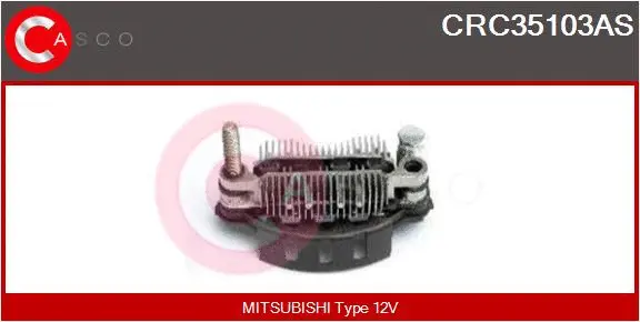 Rectifier, alternator (CRC35103AS)