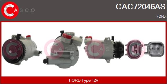 Compressor, air conditioning (CAC72046AS)