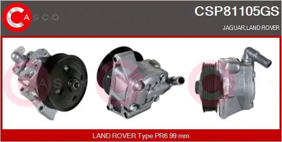 Hydraulic Pump, steering (CSP81105GS)