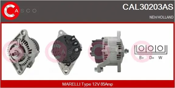 Alternator (CAL30203AS)