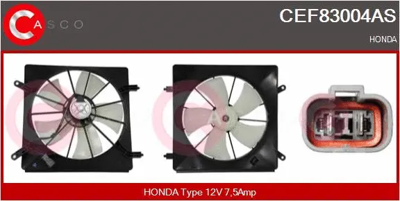 Electric Motor, radiator fan (CEF83004AS)