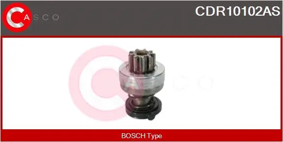 Pinion, starter (CDR10102AS)