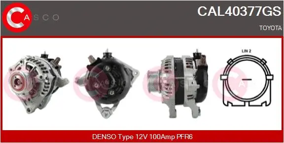Alternator (CAL40377GS)