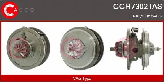 Core assembly, turbocharger (CCH73021AS)