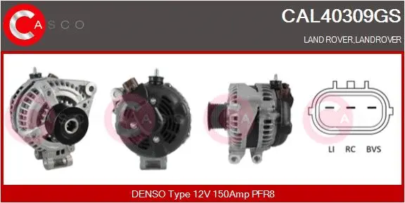 Alternator (CAL40309GS)