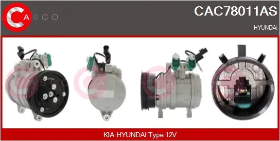 Compressor, air conditioning (CAC78011AS)