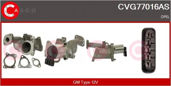 EGR Valve (CVG77016AS)