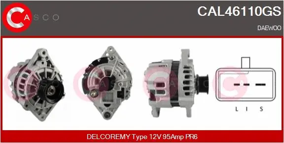 Alternator (CAL46110GS)