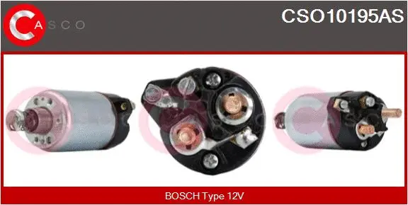 Solenoid Switch, starter (CSO10195AS)