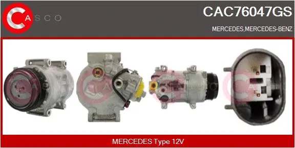 Compressor, air conditioning (CAC76047GS)